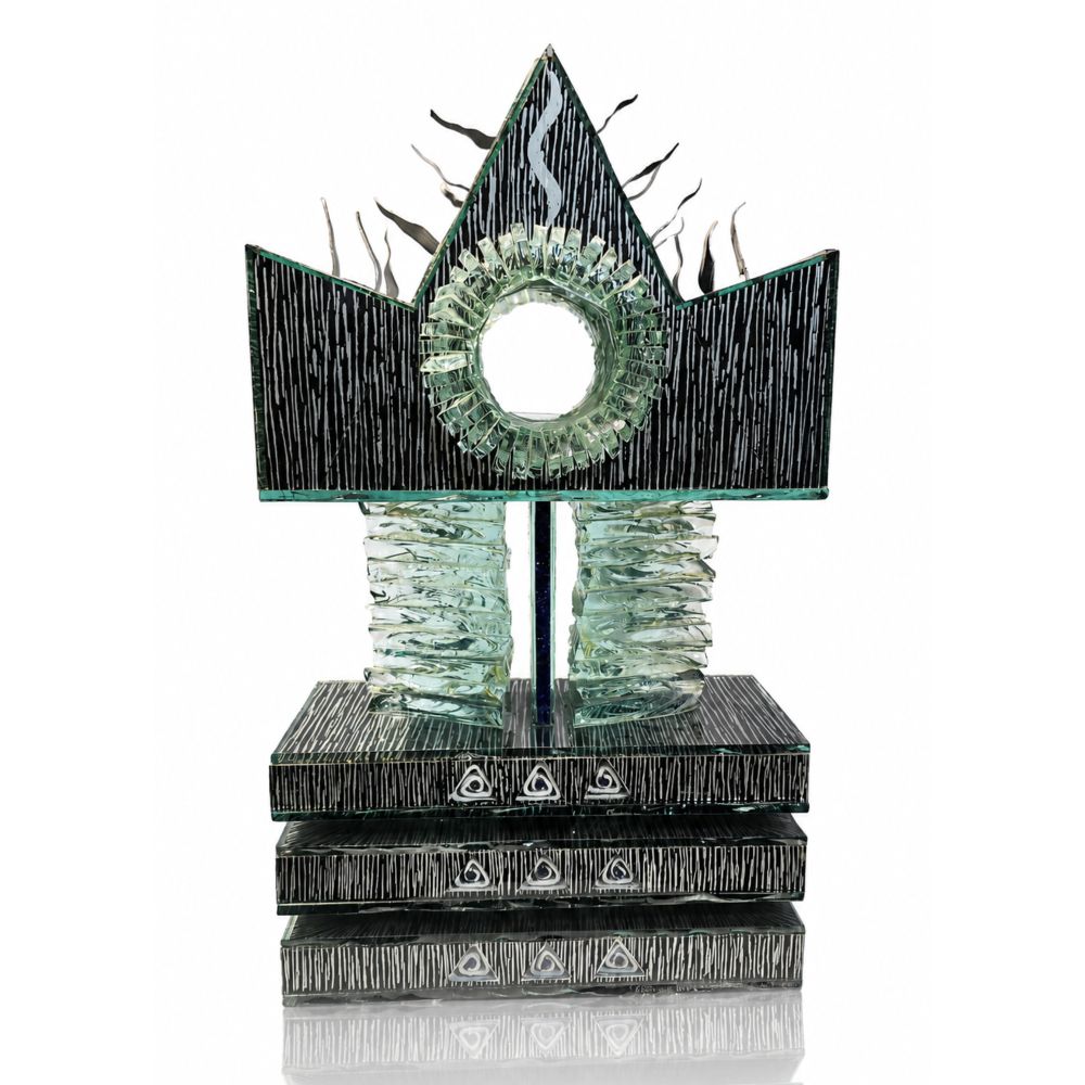 Leslie Ott Temple Box Glass Sculpture